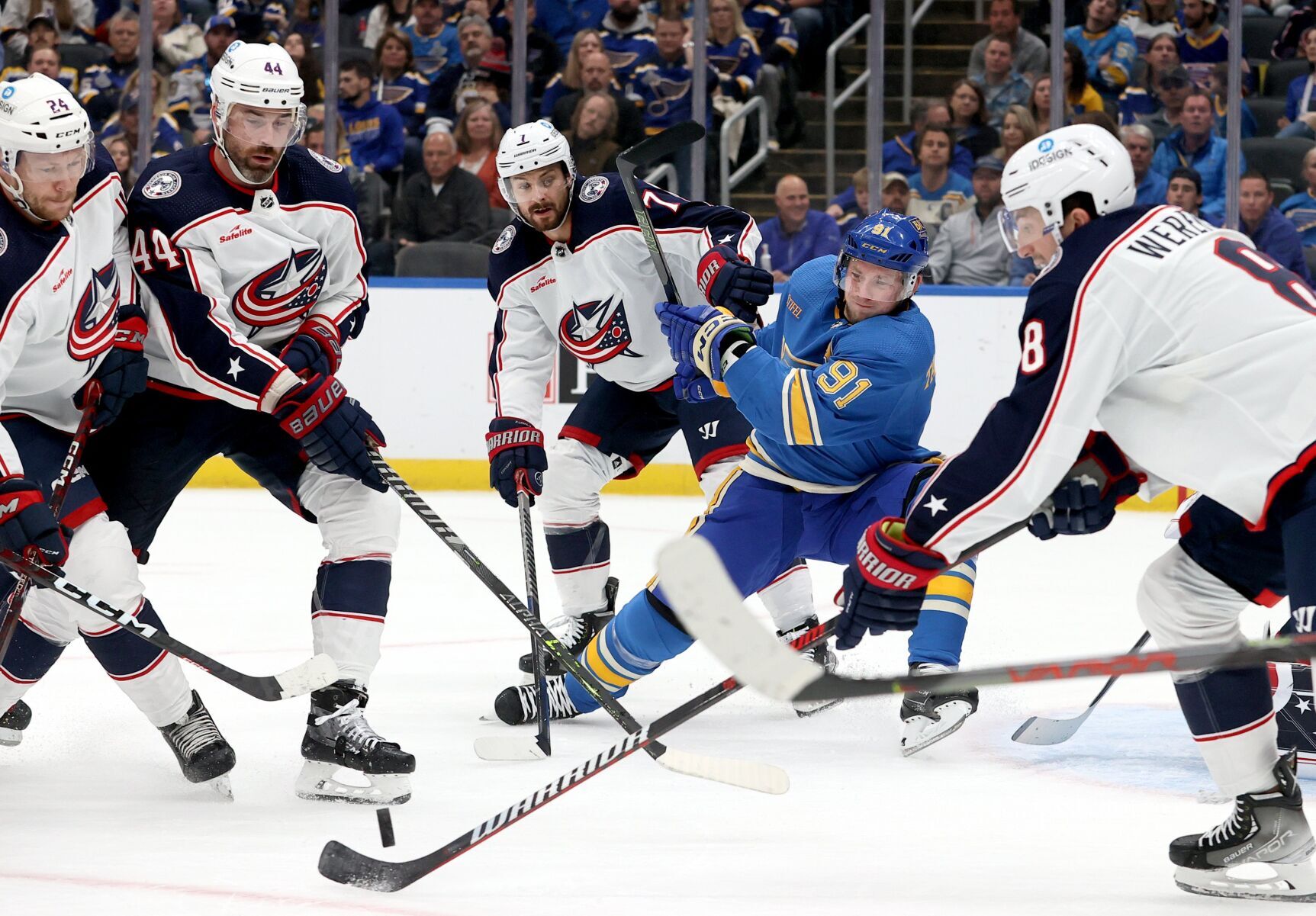 Columbus Blue Jackets vs St. Louis Blues